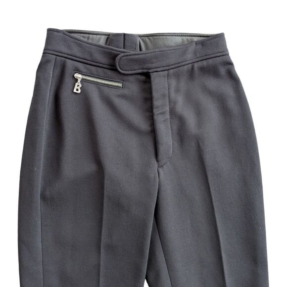 Bogner Vintage Style Soft Shell Ski Stirrup Lined Pant Women's Sz 10 in Black - Picture 4 of 12